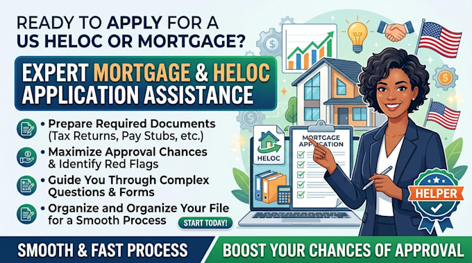 help prepare your US heloc home loan or mortgage application