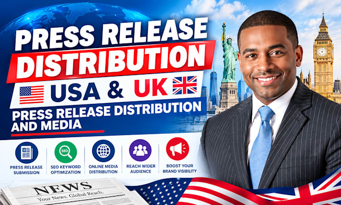 do press release distribution USA UK press release distribution and media
