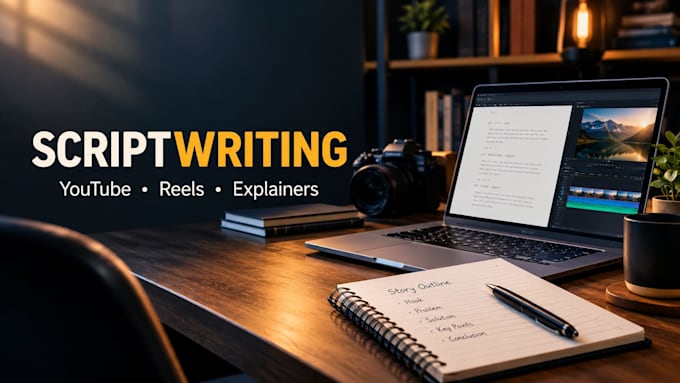 write engaging scripts for youtube videos and social media