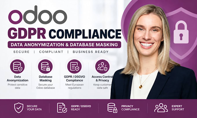 odoo dsgvo gdpr data anonymization database masking and privacy compliance