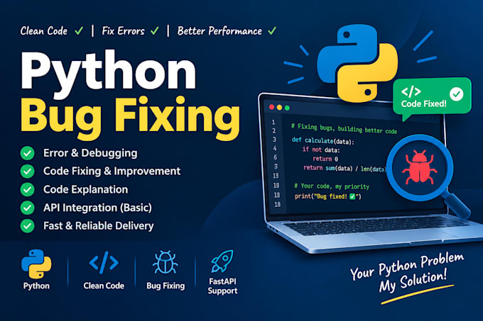 fix python bugs and write simple python scripts