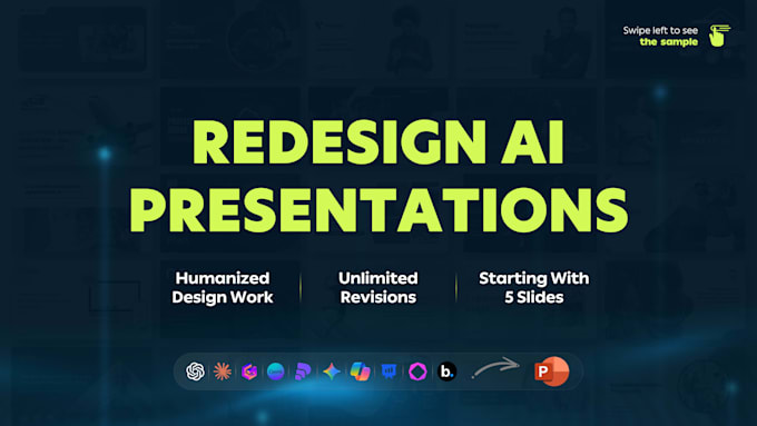 refine and redesign ai generated presentation