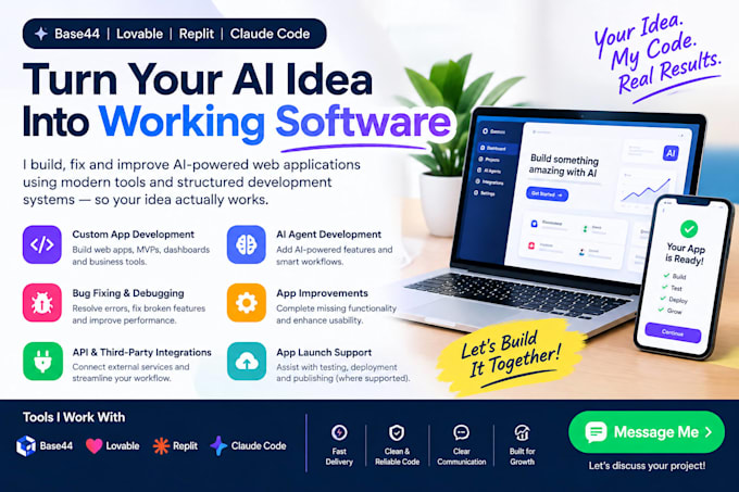 fix base44 bugs, build base44 integrations, and create ai agents