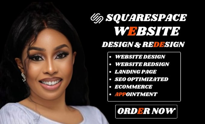 build squarespace website design, redesign squarespace , squarespace website