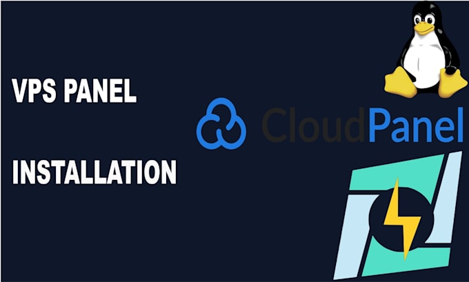 install and configure cyberpanel or cloudpanel on linux vps