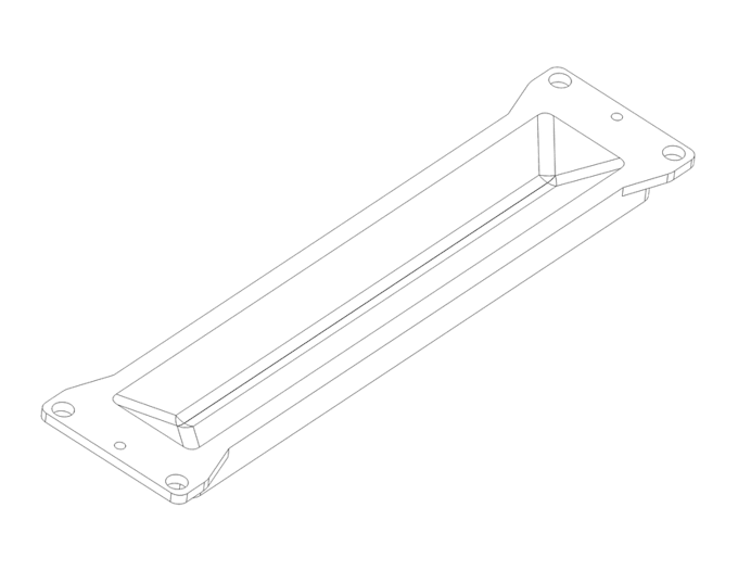design 3d printable replacement part and bracket from measurement and photo