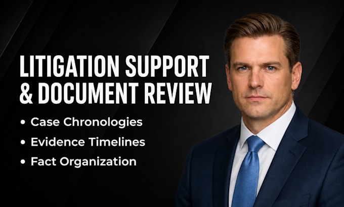 create case chronologies and evidence timelines for litigation