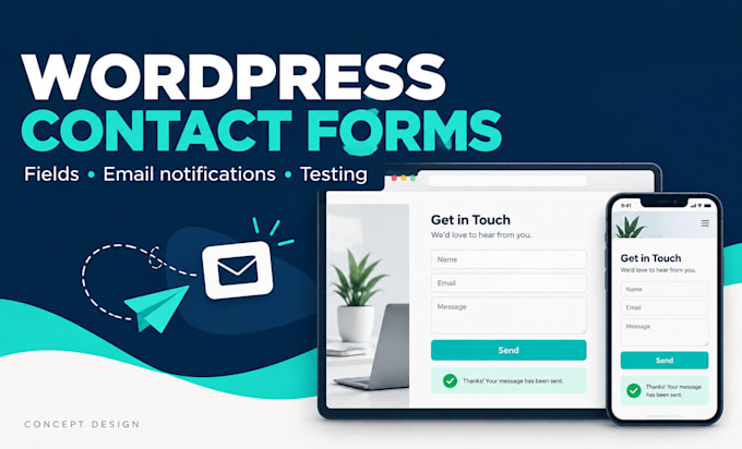 create and configure wordpress contact forms