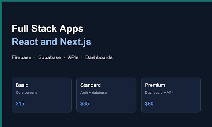 build a full stack react app with database login