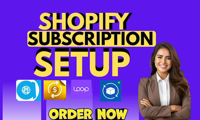 setup shopify loop subscription appstle seal subi recurepay kaching discounting