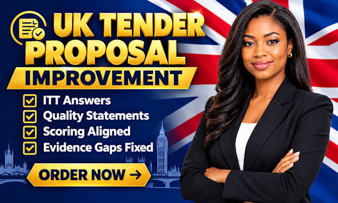 improve UK tender proposal draft itt answers quality statements with requirement