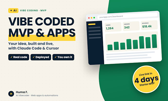 vibe code your mvp or web app with claude code