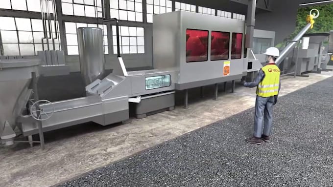 create 3d industrial animation 3d product animation technical animation offshore