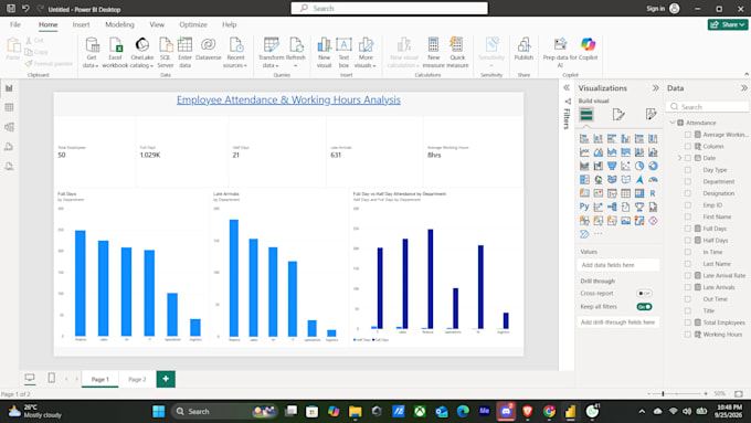 do data cleaning, analysis and reporting