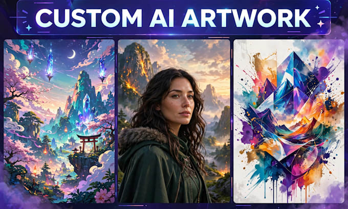 create stunning custom ai artwork and wallpapers