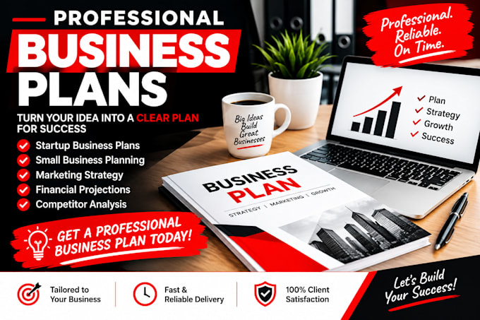 write a professional business plan
