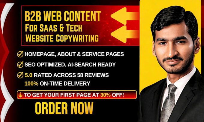 do b2b web content writing for saas and tech brands