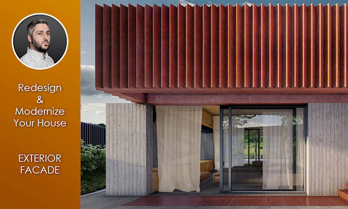 redesign and modernize your house exterior facade