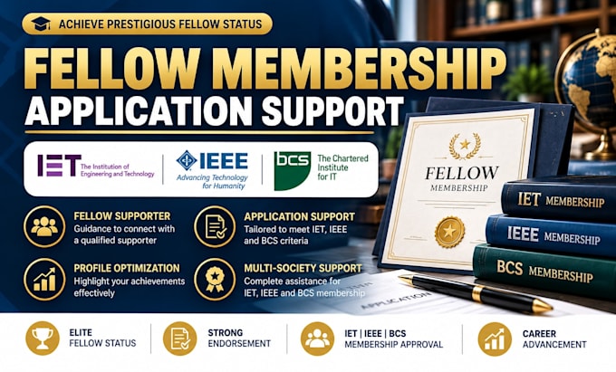 help with iet fellow supporters and  application for approval