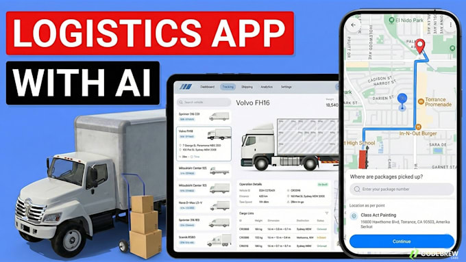 develop tracking software, shipment software, tracking system, logistic gps