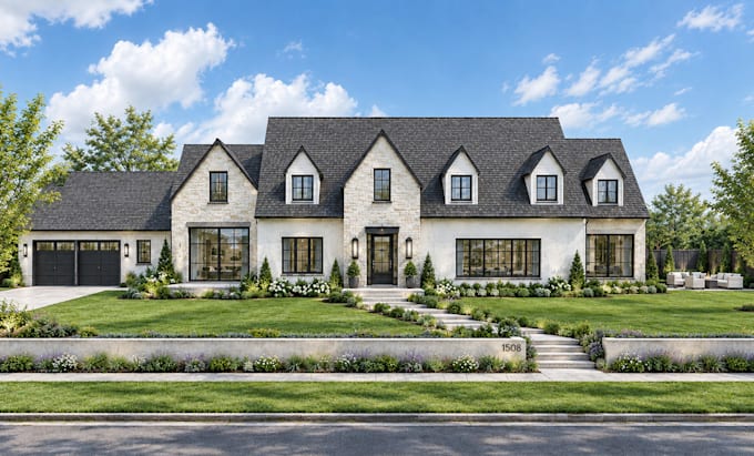 Do exterior design, sketchup modeling, architectural exterior, 3d ...