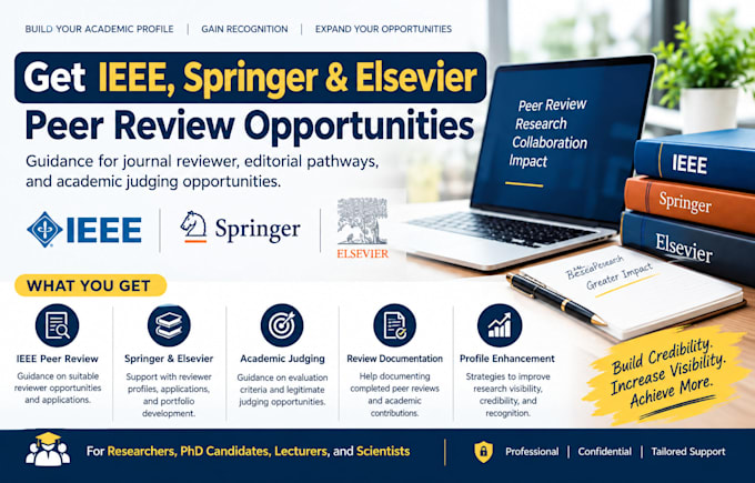 provide peer review invites for ieee springer and elsevier journals