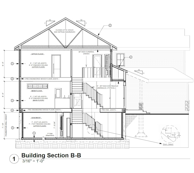 make revit construction permit drawings