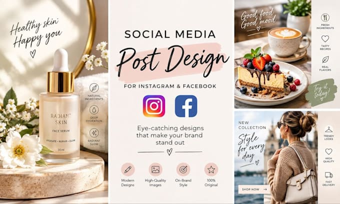 design social media posts