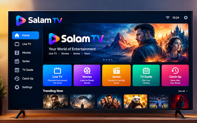 rebrand ibo ultra glass iptv app with multi dns, VPN and admin panel