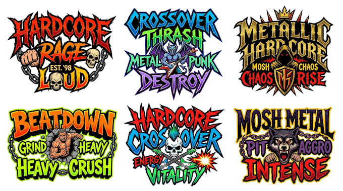craft progressive metalcore technical metal mathcore logo
