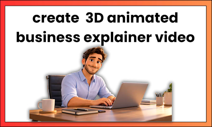 create custom 3d animated business explainer video
