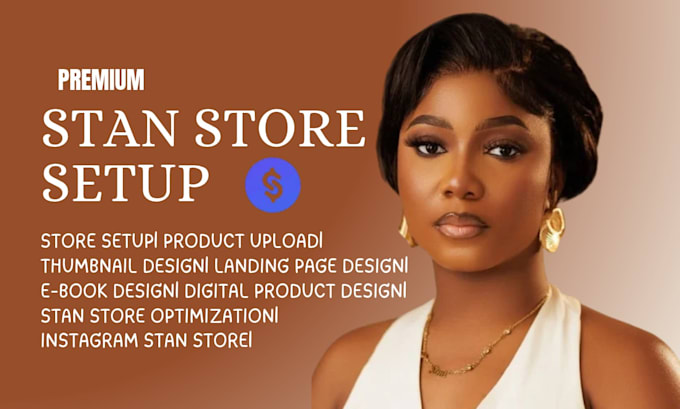setup stan store, stan store design, digital product upload stan store marketing