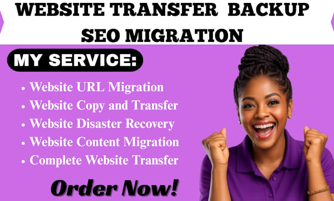 website transfer woving backup URL https database recovery file SEO migra