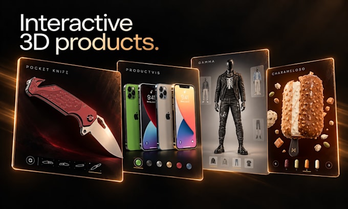 build an interactive 3d product configurator for your website