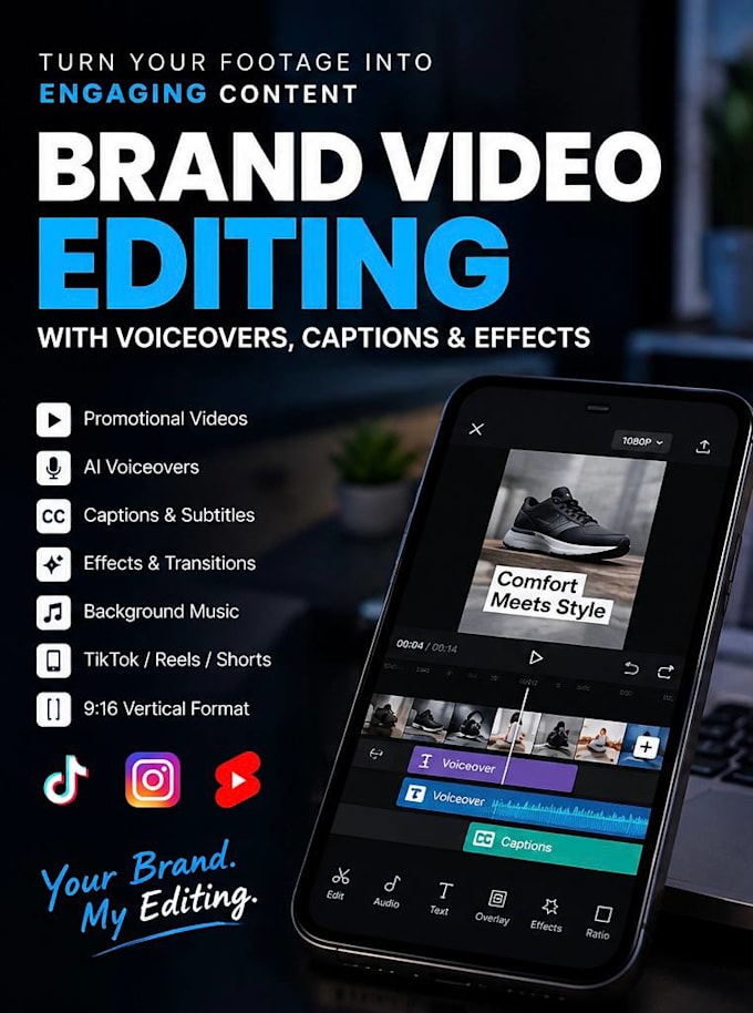 edit brand promotional video