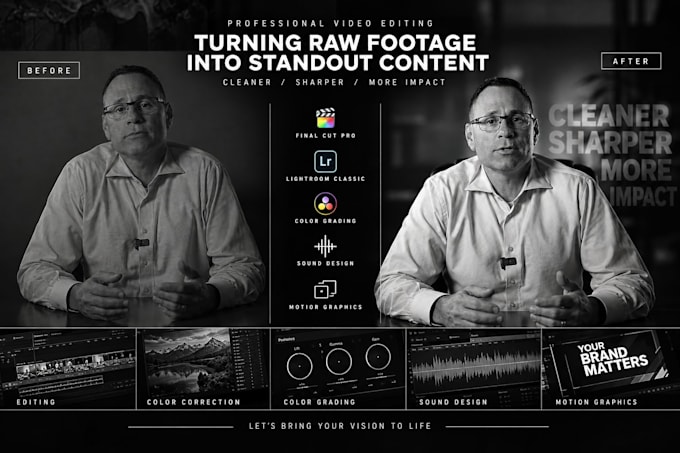 expertly edit long form videos