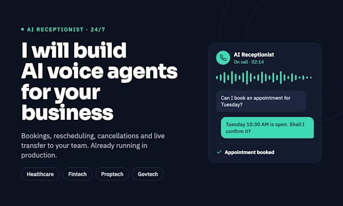 create voice agents for you or for your business