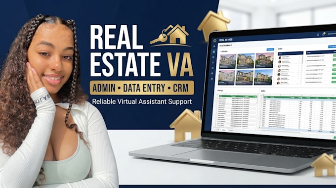be your real estate virtual assistant for admin support