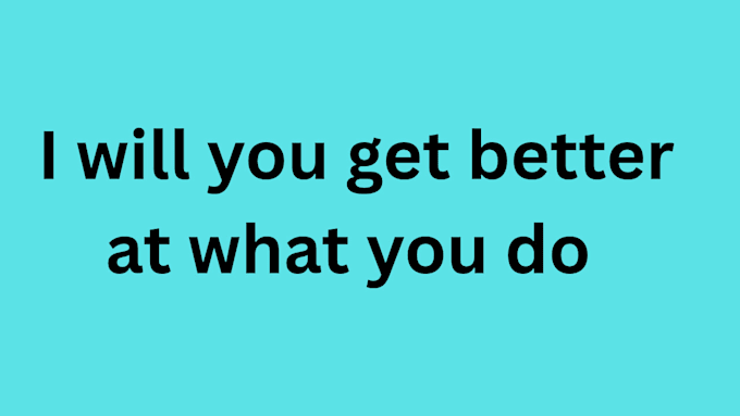 help make the target high for your growth
