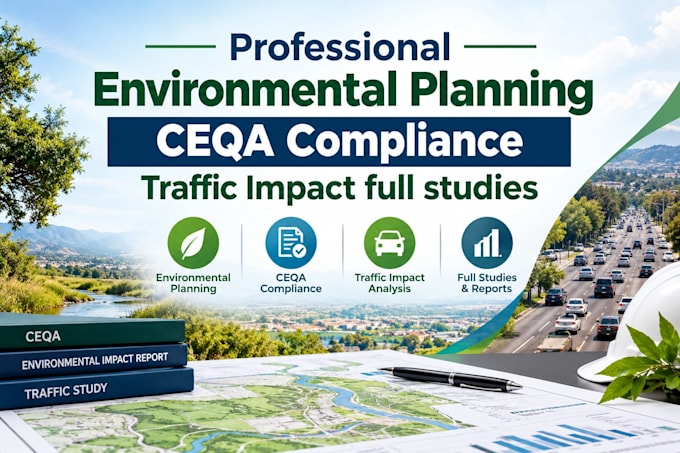 professional environmental planning ceqa compliance traffic impact full studies