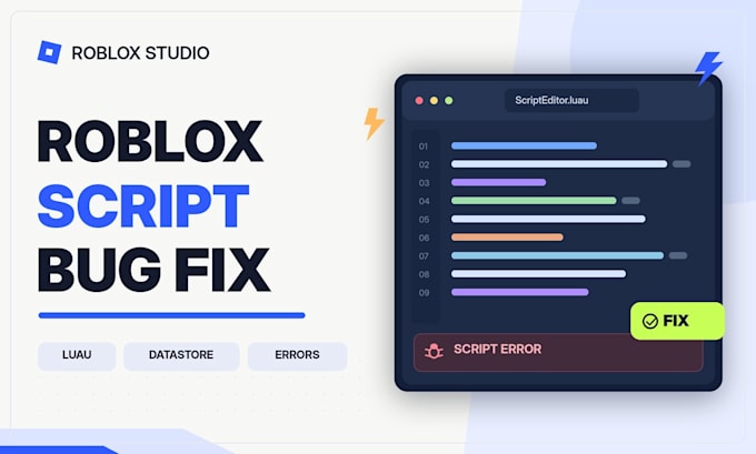 fix roblox script bugs, datastore errors and luau issues