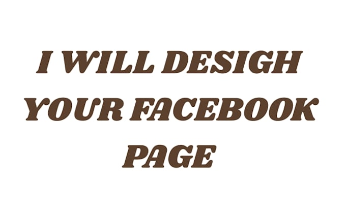 design your facebook page