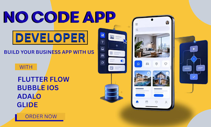 develop no code app, bubble web app startup mvp and workflow automation