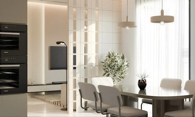 design living room interior ikea kitchen 3d rendering bedroom interior design