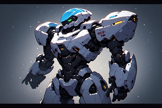 design spectacular robots, cyborgs and mechs
