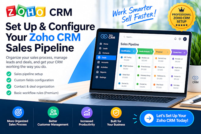 automate your zoho CRM workflows and business processes