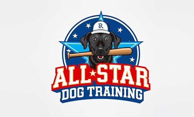 design modern dog training company logo