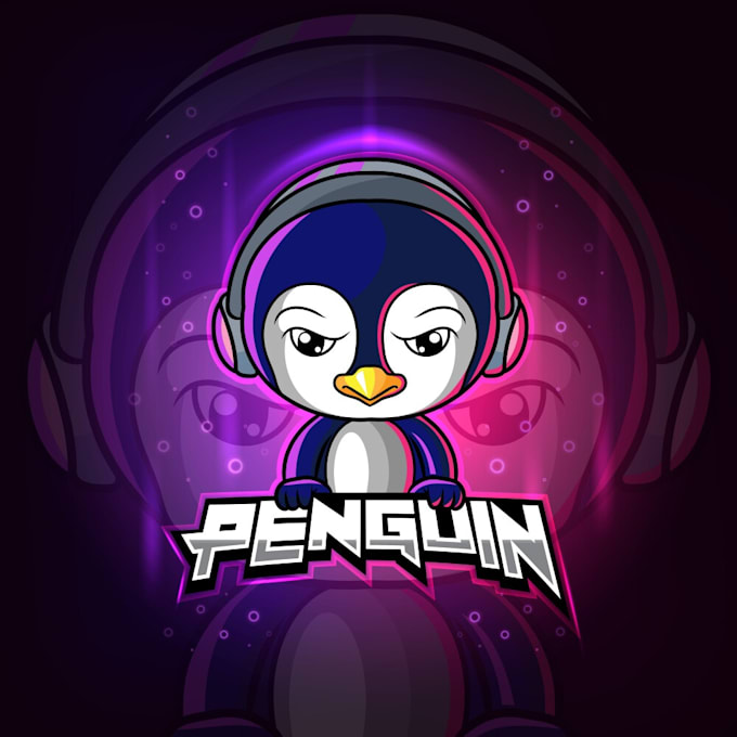 design eye catching creative penguin logo