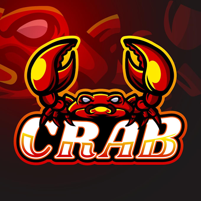 design high quality superb crab logo