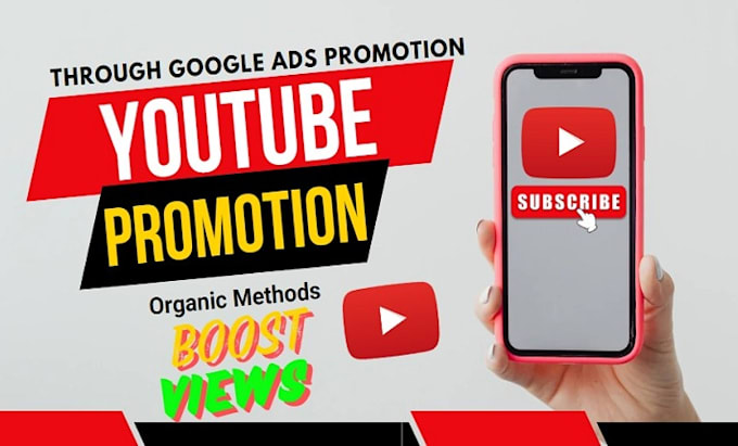 do youtube promotion by following google ads method